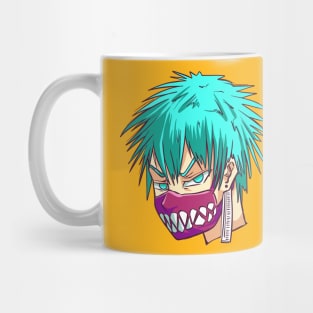 Head Boy Blue Hair Mug